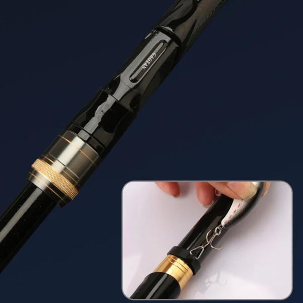 Bosha-rock釣り竿、長距離投げ竿、超軽量、超硬質、超大型ガイドリング