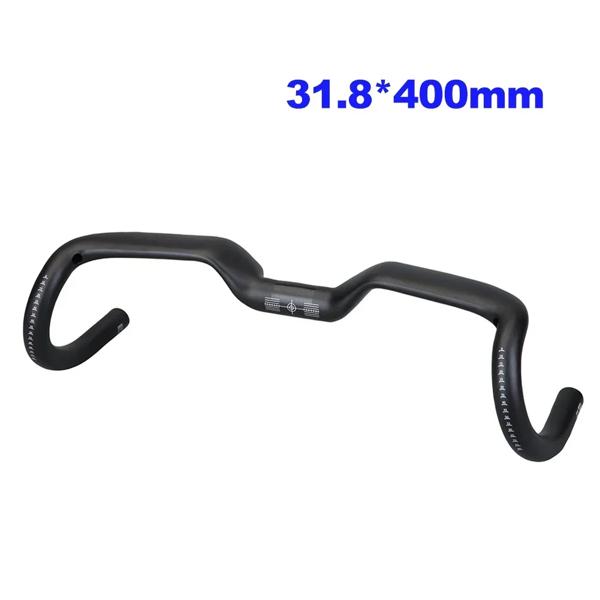 ロードバイクハンドルバー,カーボンハンドルバー付きの軽量で信頼性があり,さまざまなサイズが利用可能