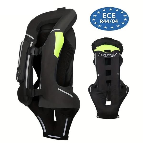 オートバイ用反射エアバッグベスト,オートバイジャケット,モトクロス安全服,新品