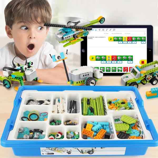 Wedo srocityスチームボックス 45300と互換性があり ビルディングブロック 玩具 DIY クリスマスギフト 2.0コアセット 新しい