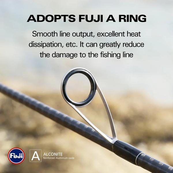 TSURINOYA インショアスピニングロッド TYRANTS 762M 802M 862M 902M 962M 2 セクションカーボン釣竿高強度シーバスバラクーダ TSURINOYA インショアスピニングロッド TYRANTS 762M 802M 862M 902M