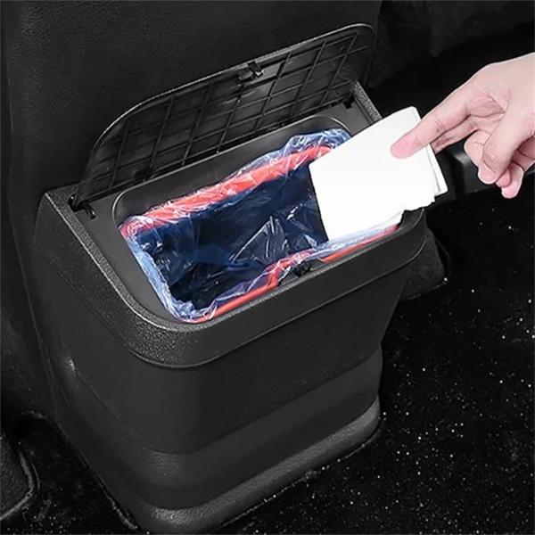 トヨタシエナ用防水ユーティリティボックス 車載ゴミ箱改造 車アップグレードアクセサリー 2021-2024