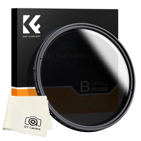 K&F Concept 67mm 可変 ND フィルター 58mm 82mm ND2 ND400 9 ストップ B シリーズ 37mm 40.5mm 43mm 46mm 49mm 52mm 55mm 77mm 62mm 72mm_1