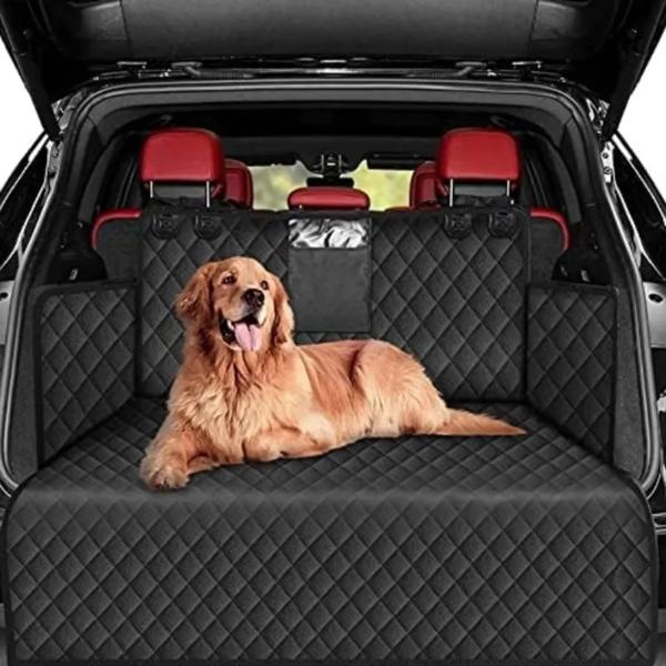 防水性と耐久性のあるSUVカーカバー,犬のキャリア,耐摩耗性のカーシートカバー,車両保護,取り付けが簡単