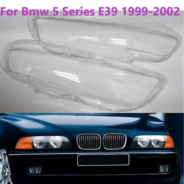 車のヘッドライト,ガラスレンズ,自動車のヘッドライト,ランプキット,BMW 5シリーズe39 1999 2000 2001 2002