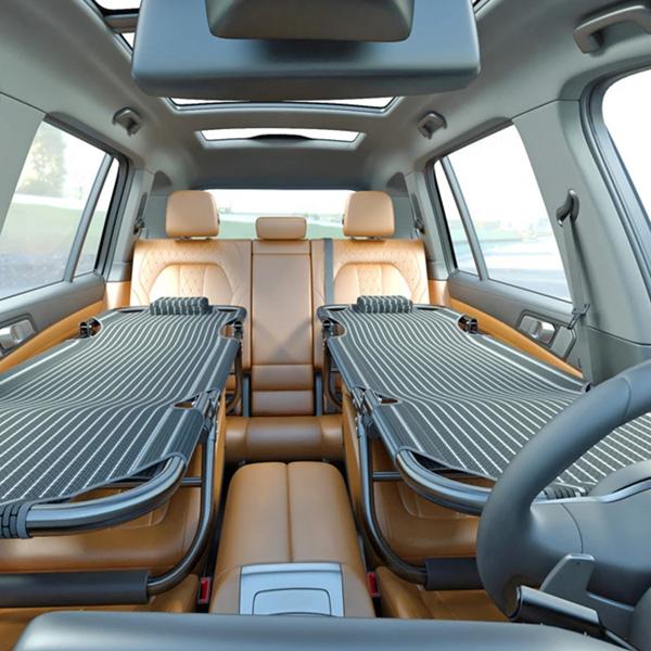 汎用モーター付きポータブル折りたたみ式ベッド 車の改造ベッド パイロットスリープベッド トラベルベッド オフィスベッド カーアクセサリー 汎用モーター付きポータブル折りたたみ式ベッド 車の改造ベッド