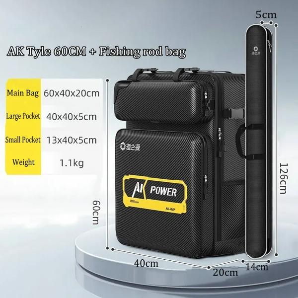 大容量フィッシングチェアバッグ、収納ギア用バックパック、ポールルアー、プライヤー、厚手、防水ロッドバッグ 大容量フィッシングチェアバッグ、収納ギア用バックパック、ポール