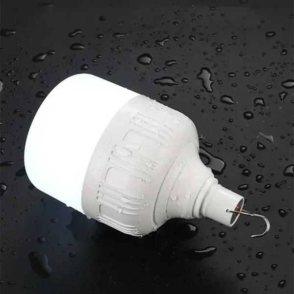 1/2/4/6/8/10 個キャンプライト USB 充電式 LED 緊急ランプ屋外ポータブルランタンフック付きバーベキューテントバッテリー電球_4