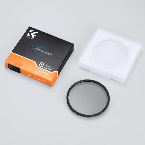 K & fコンセプト-可変フィルターカメラレンズ,ND2-ND400, 67mm,ニュートラル密度,37mm, 40.5mm, 49mm, 52mm, 58mm, 67mm, 72mm 77mm、82mm_5