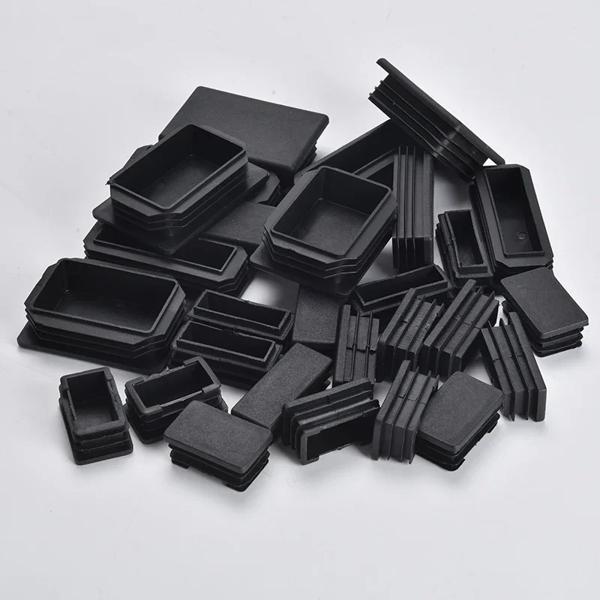 長方形のプラスチック製検査キャップ 挿入プラグ 家具 テーブル フットパッド プロテクター