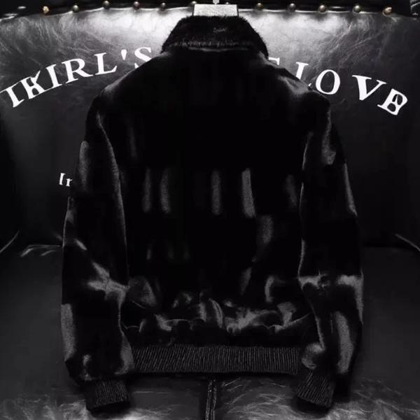 メンズファーカラーのふわふわフリースジャケット,暖かくカジュアルなレザーコート,スリムフィットのメンズジャケットサイズ5xl,高品質,冬,新品 メンズファーカラーのふわふわフリースジャケット,暖かくカジュアルなレザーコート,スリムフィットのメンズジャケットサイズ5xl,高品質,冬,新品