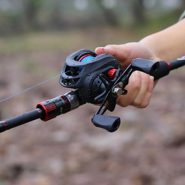 Sougayilang-伸縮式釣り竿,コンボ,高速リール,150mライン,7.2:1, 1.8-2.4m