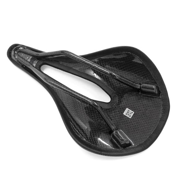 EC90 カーボンサドル MTB/ロードバイクサドル超軽量レザーカーボンクッション 7 × 9 ミリメートルレーシング自転車自転車インストール 240*143 ミリメートル_3