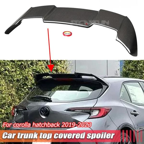 トヨタ用カーボンファイバーリアスポイラー,オーラ,クロラ,e210用