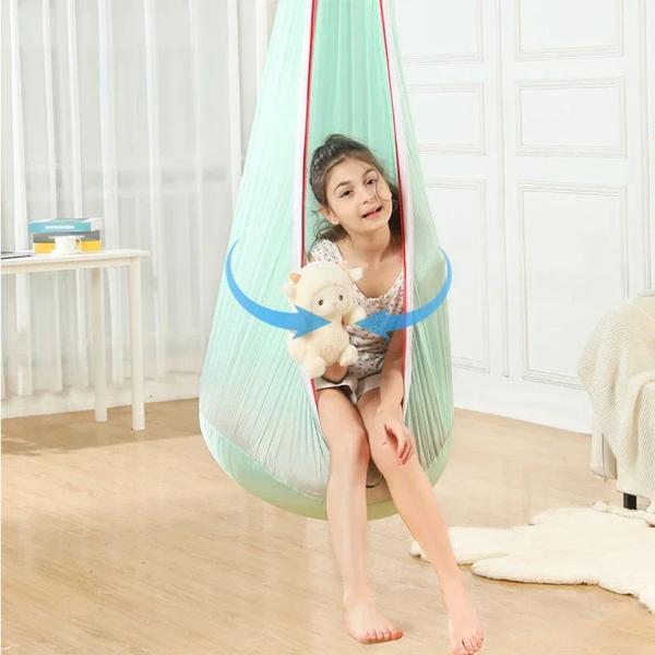 お子さん用インフレータブルハンモック ベビーベッド 繭 露天 縁側 お子さん用  春 2022