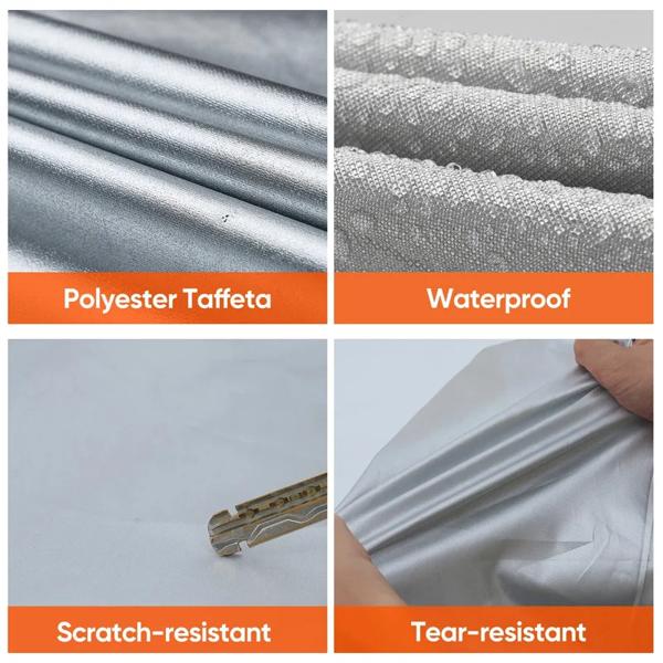 BYD ヒョウ 8 屋外保護フル車カバー積雪サンシェード防水防塵外装カーアクセサリー BYD ヒョウ 8 屋外保護フル車カバー積雪サンシェード防水防塵外装カー