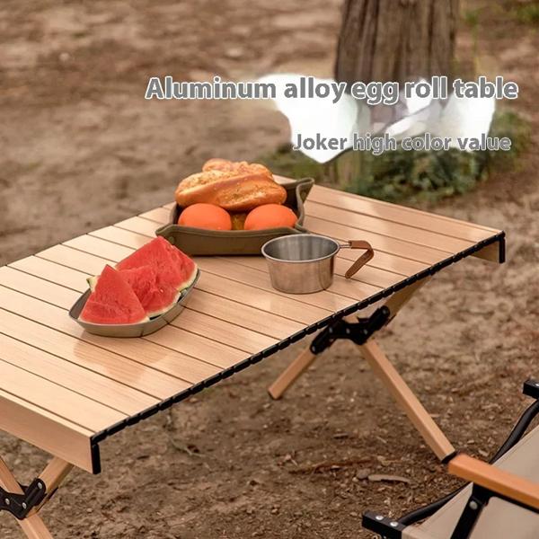 Mountainhiker 屋外折りたたみテーブルポータブル超軽量テーブルチェア