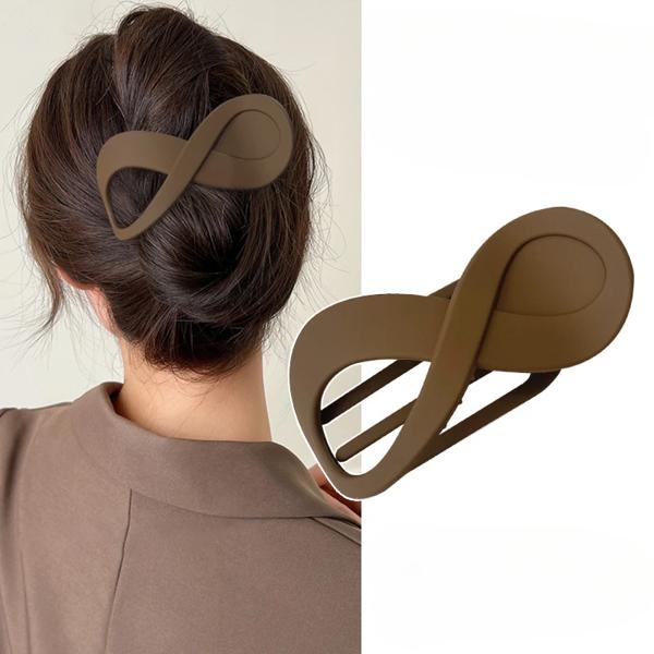 女性のためのシームレスなプラスチック製のヘアクリップ 大きなクリップ duckbillの爪 女の子のためのシンプルなヘアピン スタイリングツール ヘアアクセサリー