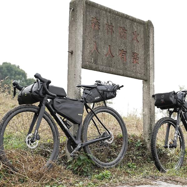 ラインストーン-マウンテンバイク用の防水バイクバッグ 自転車用シート