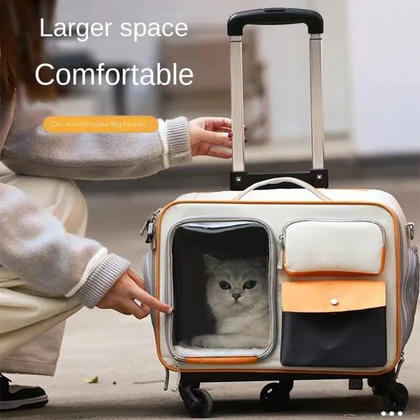 小型の犬と猫のための携帯電話ケース付きのペットは,旅行スペースに使用でき,高い外観を与えますの通販は