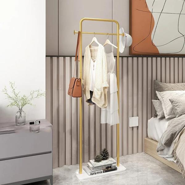 Entryway-金属製の壁に取り付けられたコートラック家のための豪華な家具