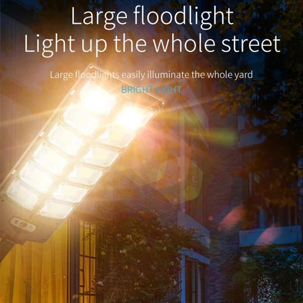 LED 超高輝度屋外太陽光発電ランプ防水モーションセンサー人体誘導ソーラーガーデンライト庭ガレージライト_5