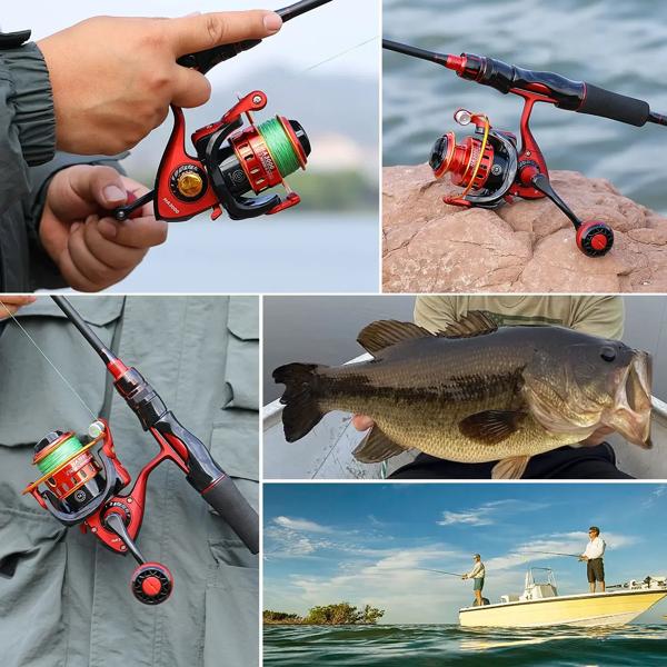 Sougayilang-カーボンファイバーフィッシングロッド,すべてのベース,パイク,トラウト,最大出力8kg, 1.8 m, 2.1m