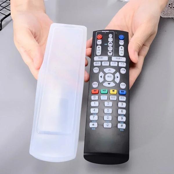 透明シリコン保護カバー リモコン 防塵収納ケース テレビ制御 1個 リモコン