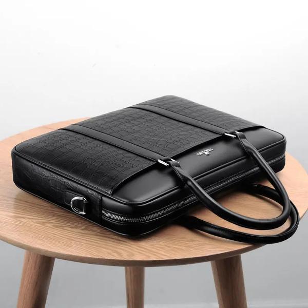 男性用レザーブリーフケース 2023モデル リットルレザー ビジネスブリーフ ラップトップバッグ 男性用レザーブリーフケース 2023モデル リットルレザー ビジネス