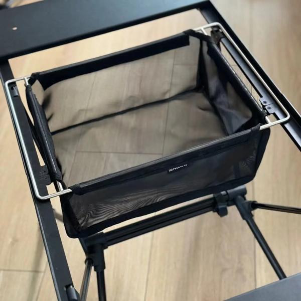 アウトドアキャンプ用折りたたみ式排水バスケット テーブルバッグ  テーブルアクセサリー 0.5ユニット