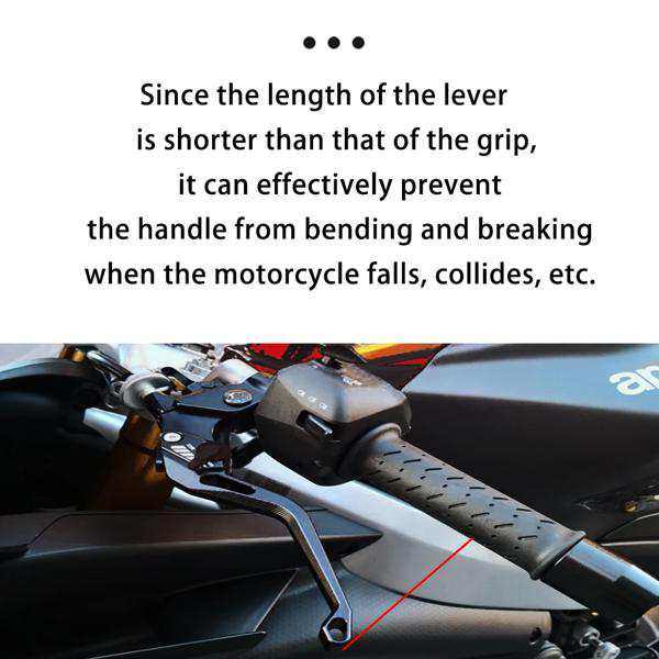 オートバイ3Dブレーキクラッチレバー5D調整可能な短スズキGSXR1000 2001 2002 2003 2004 GSX-S750 2011-2020の通販は
