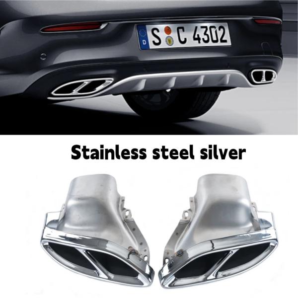 変更されたエキゾーストパイプ,ノズルチップc43amgマフラー,メルセデスベンツc w205,2014-2021に適用可能