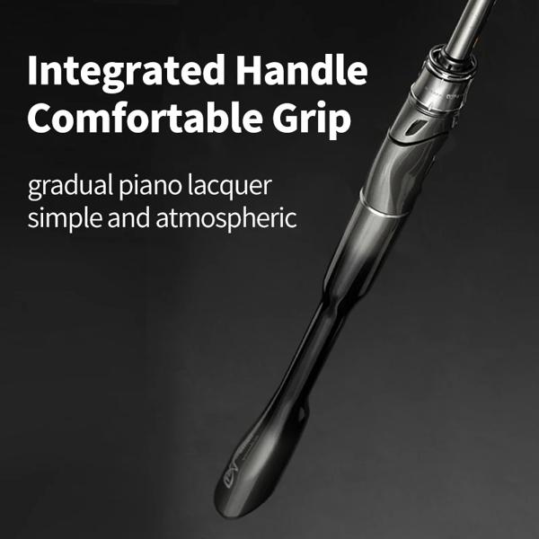 Linnhue-超軽量スピニングフィッシングロッド,1.9m, 2.1m, 2.4m