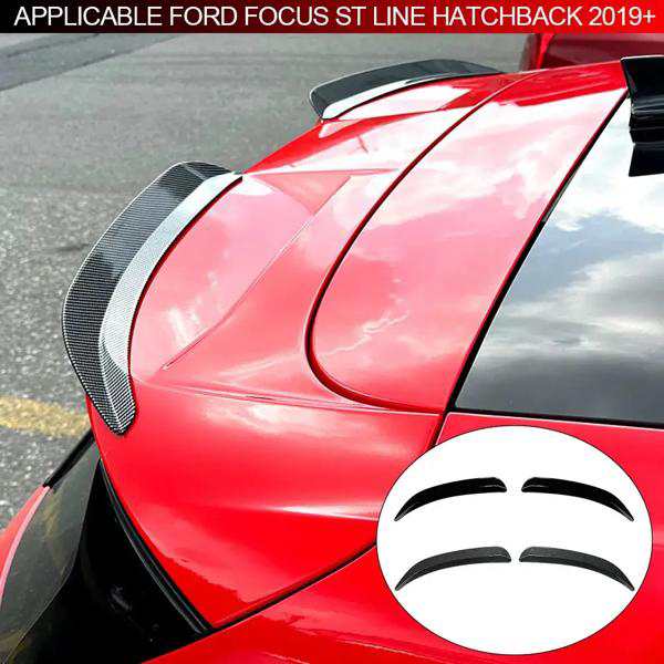 フォードフォーカス用カーボンファイバーリアスポイラー,レーシングカーアクセサリー,チューニング,2019-2023の通販は