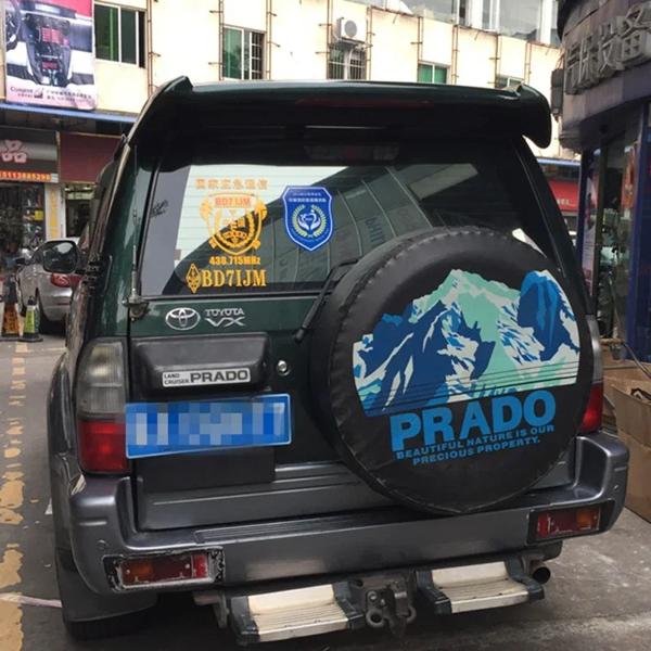 車のトランク用リアルーフスポイラー,LEDライト付きリアスポイラー,ABSプラスチック,塗装されていない色,トヨタプラドfj90 3400 車のトランク用リアルーフスポイラー,LEDライト付きリアスポイラー,ABSプラスチック,塗装されていない色,トヨタプラドfj90 3400