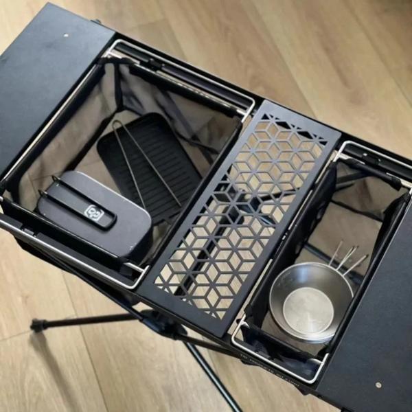 屋外キャンプ用igt折りたたみテーブルメッシュバッグigt折りたたみ排水管0.5ユニットテーブルアクセサリー 屋外キャンプ用igt折りたたみテーブルメッシュバッグigt折りたたみ排水