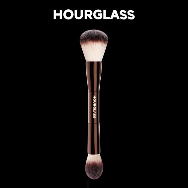 Hourglass-ソフトファイバーメイクブラシ,ダブルヘッドスイープ,ファッショナブルなデザイン,シングルフェイスブラシ,NO.17照明編集