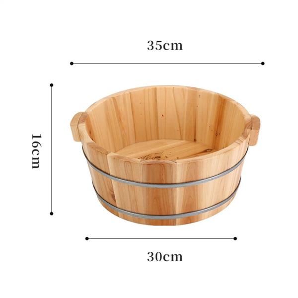 木製フットバス洗面器,フットバス,バスタブ,バスルーム,家庭用品,歯の表面_5