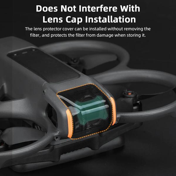 BRDRC Avata 2 ドローンレンズフィルターセット DJI AVATA 2 カメラ UV CPL ND8 ND16 ND32 ND64 光学ガラス写真フィルターキット用_1