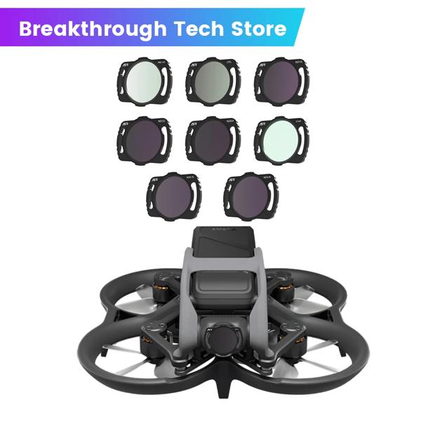 調整可能なジンバルフィルター DJI Avata O3 スカイエンド ND フィルターキット UV CPL ND 8/16/32/64 偏光子スターフィルターキットドローンアクセサリー