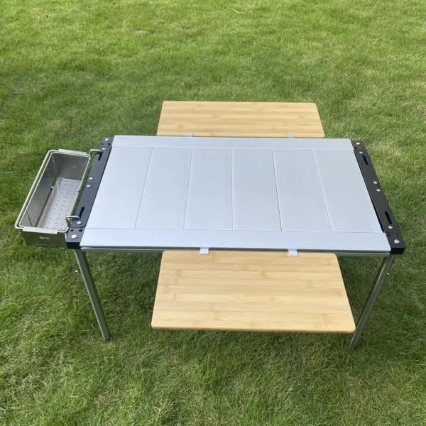 屋外ピクニック、ダイニングテーブル用のigtキャンプサイド