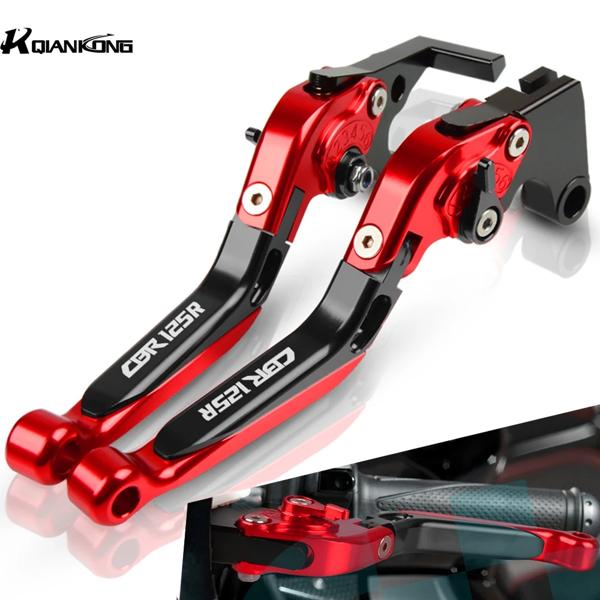 調整可能なブレーキとクラッチレバー,honda cbr 125 r 125r 2011-2020 2019 2018 2017,モーターサイクルcbr125r cnc aliuminum用ハンドルバーの通販は 5,101円