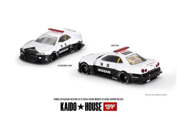 海道-ミニダイキャストメタルモデル,1:64日産スカイラインGT-R,r34,r33,ホンダNSXレーシング,海道ワークスv3,v2,khmg車,合金