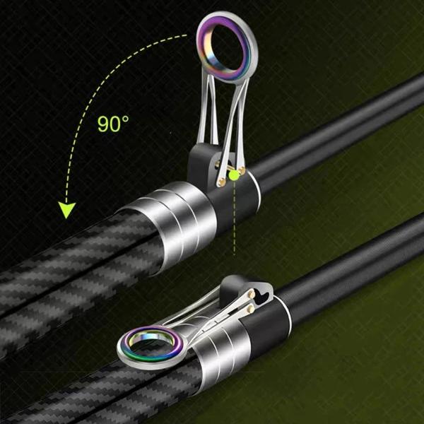 伸縮釣竿 3.9 メートル 4.2 メートル 5.0 メートル旅行サーフロッドスピニングパワー 20-250 グラム投げサーフキャスティングカーボンベイトキャスティングロッド 伸縮釣竿 3.9 メートル 4.2 メートル 5.0 メートル旅行サーフロッド