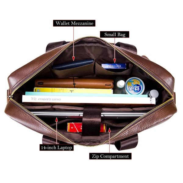 ブルキャプテンメンズブリーフケース 有名ブランドのレザーショルダー