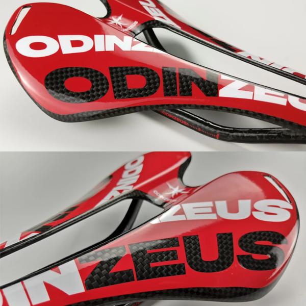 Odinzeus-カーボンファイバーマウンテンバイクサドル 超軽量折りたたみ自転車フロントシート 自転車用クッション 2023_3