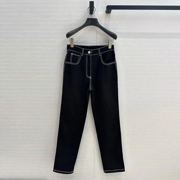 女性用ハイウエストデニムパンツ,カラーコリジョン,ヘアウィスカ,ステッチデザイン,ファッション,ボタンポケット,クール,新品,春,25