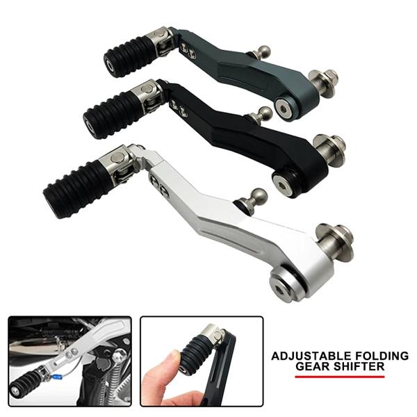 BMW f 900 r,f900xr,f900r,f900r,f900xr,2020, 2021, 2022, 2023,用のシルバーアルミニウム製折りたたみギアレバー