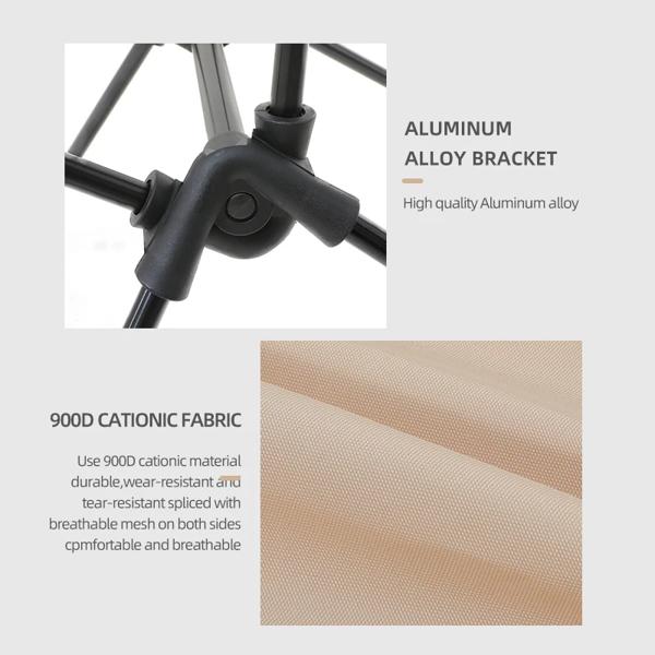 TARKA 3 個折りたたみキャンプチェア軽量折りたたみ椅子ツーリスト