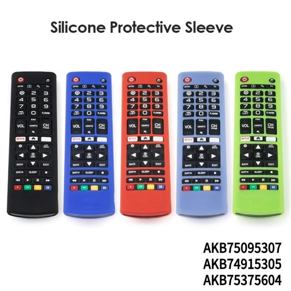 猫の形をしたポータブルシリコンケース,リモコン付き,耐衝撃性,Lg TV,akb74915305
